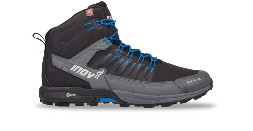 Inov-8 Roclite G 335 Men's Walking Boots Black/Blue UK 103295JDM